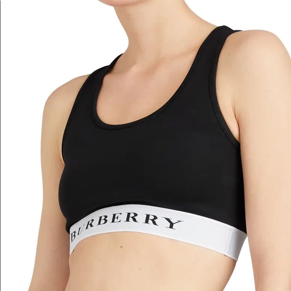 Burberry Other - Burberry Logo Stretch Jersey Bra Top (S)